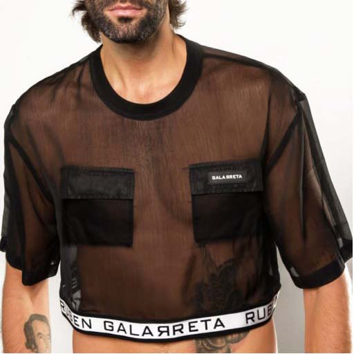 T-Shirt Crop Top Ruben Galarreta RGE520