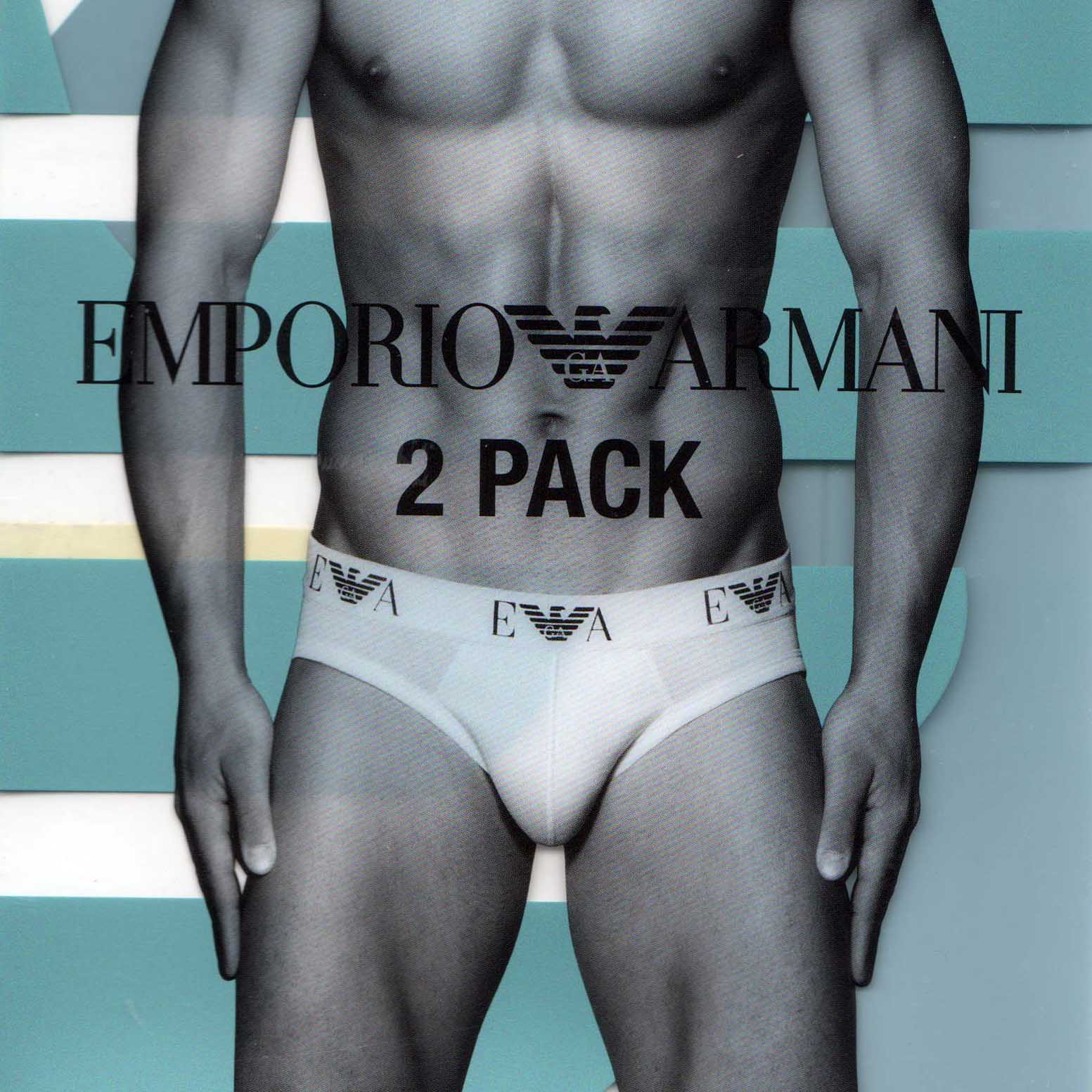 Pack of 2 Briefs Emporio Armani 111321 C715