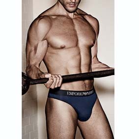 emporio armani mens thong underwear