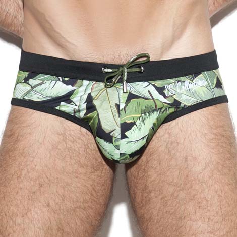 Swim Brief ES Collection Leaves 1905