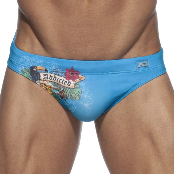 Swim Brief Addicted Parrot ADS198