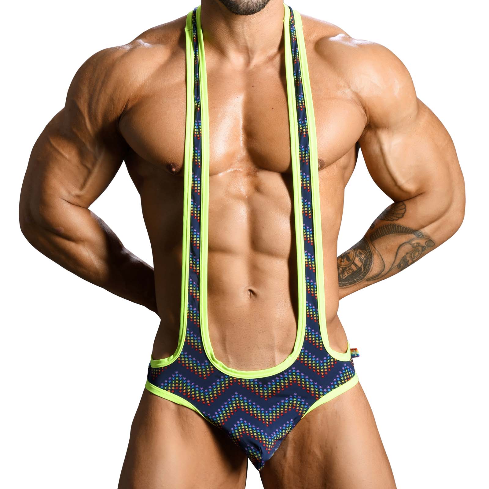 Singlet Andrew Christian Pride Electro Star 91055