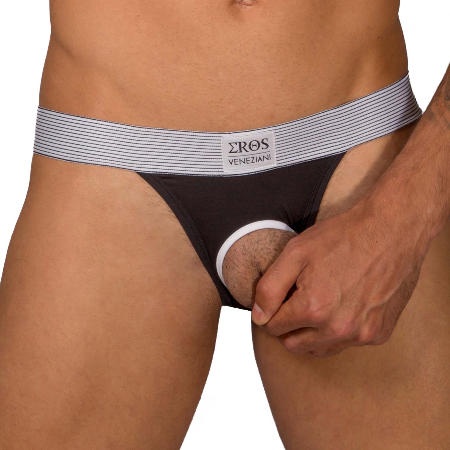 Thong and cockring Eros Veneziani CB113