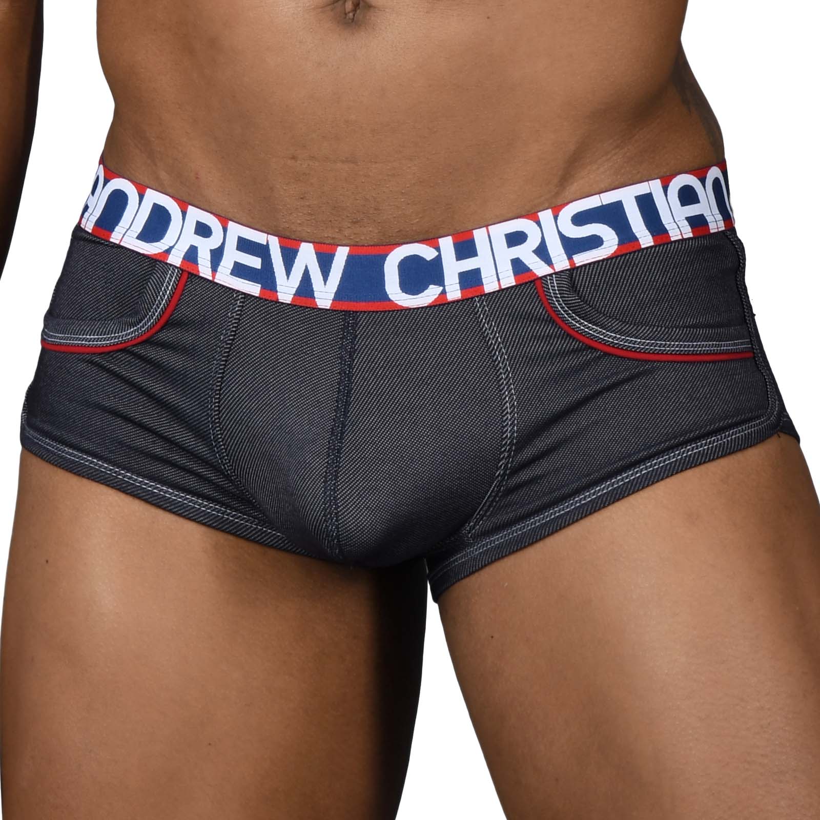 Boxer Andrew Christian Denim Pocket 91260