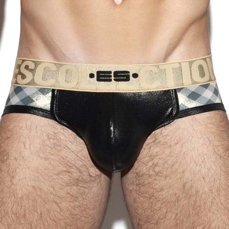 Jock Strap ES Collection Squares Gold UN319