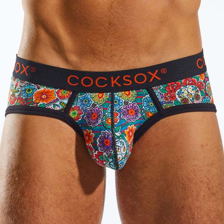 Brief CockSox Calavera CX76DD