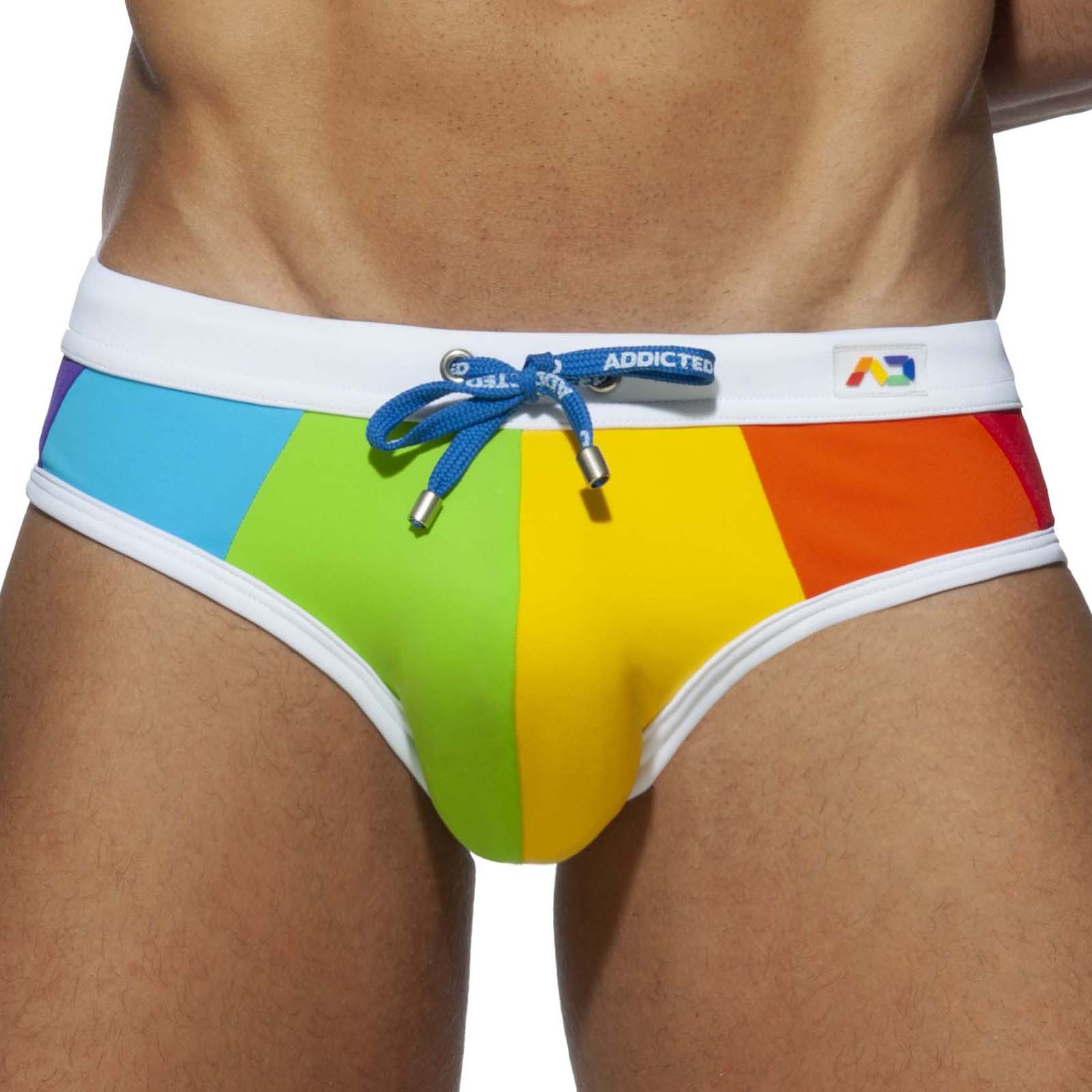 Swim Brief Addicted Rainbow ADS238