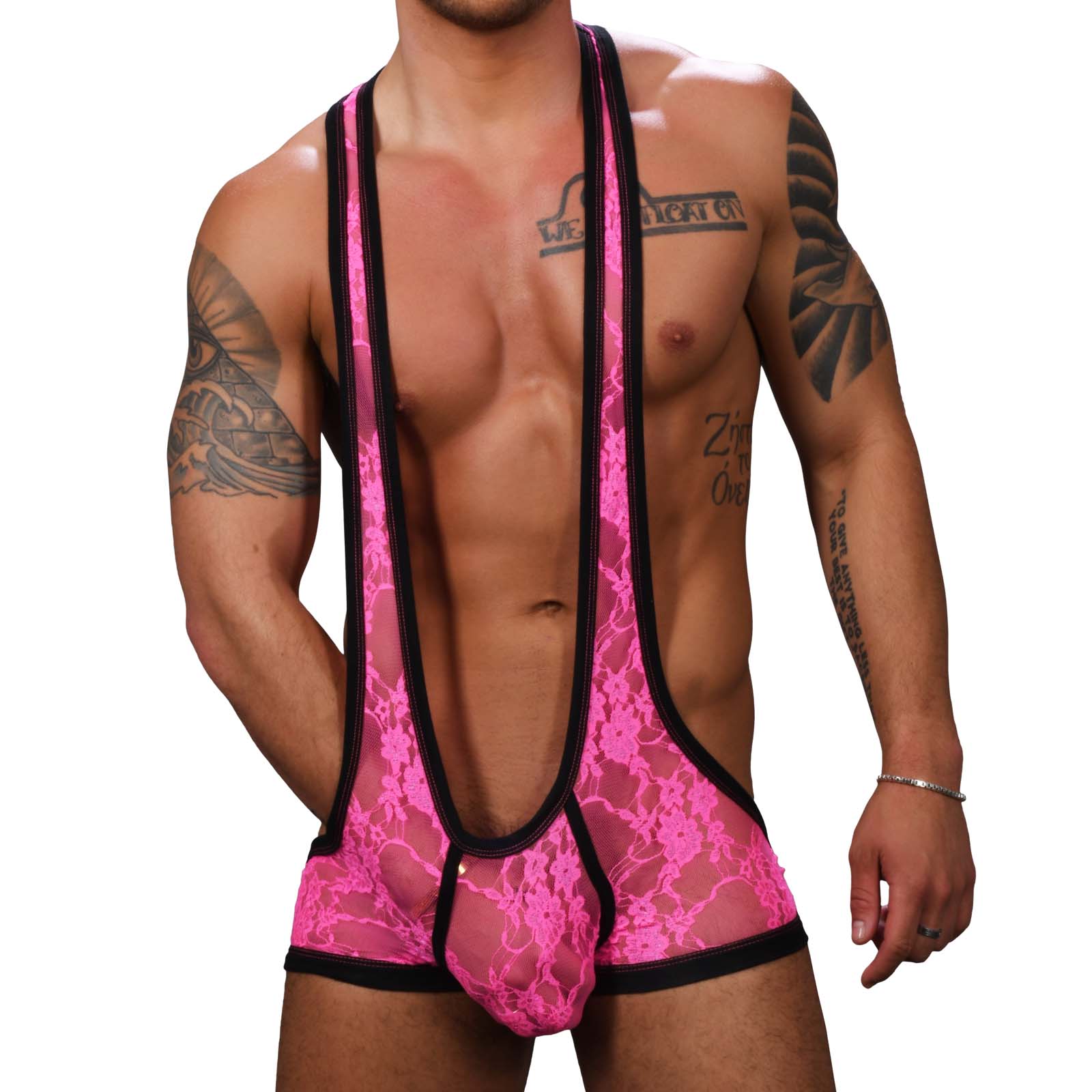 Body String Andrew Christian Shocking Lace 91282