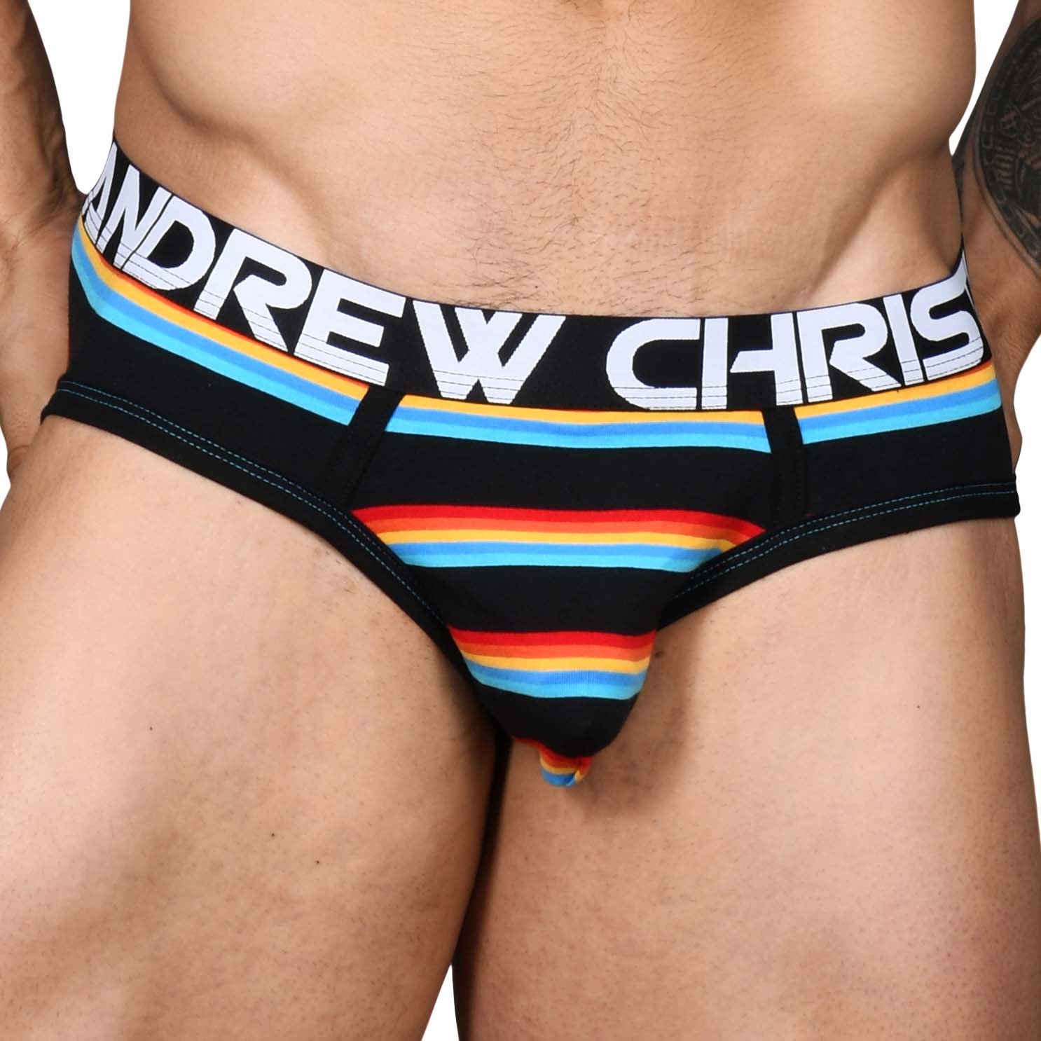 Slip Andrew Christian California Stripe 91426