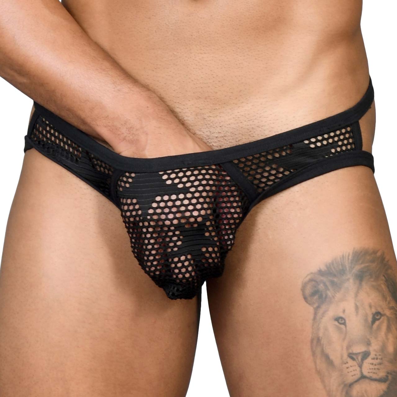 Jock Strap Andrew Christian Star Mesh Bondage Ring 91521