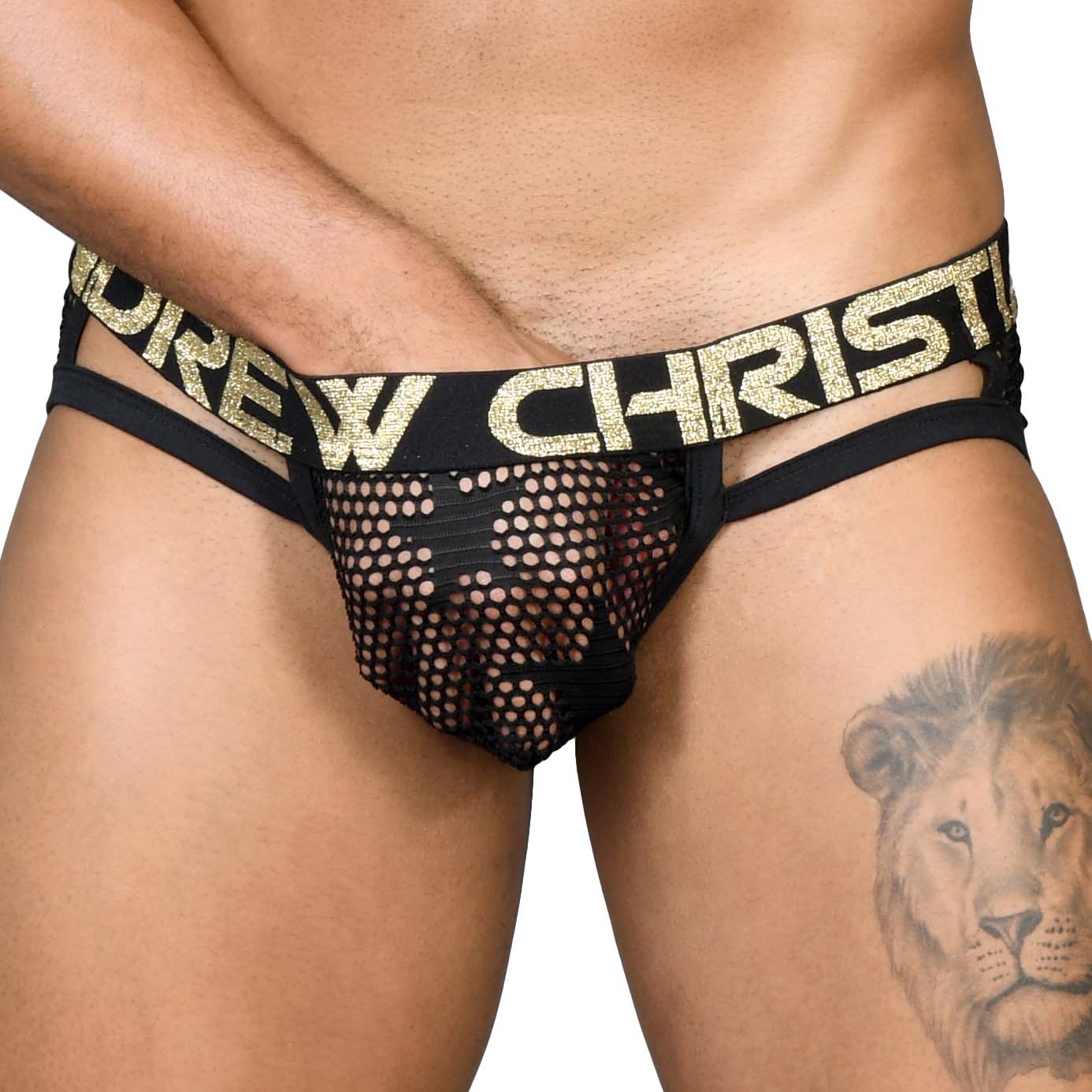 Brief Andrew Christian Star Mesh Bondage 91520