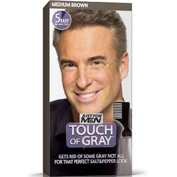 Coloration cheveux Touch of grey Chatain 40g