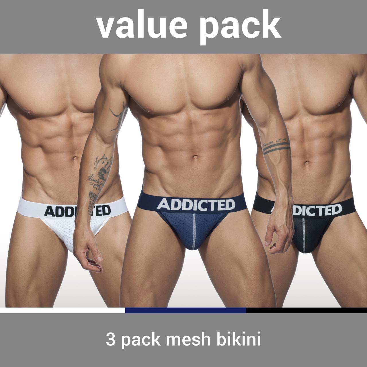 Pack of Bikinis Addicted AD679P