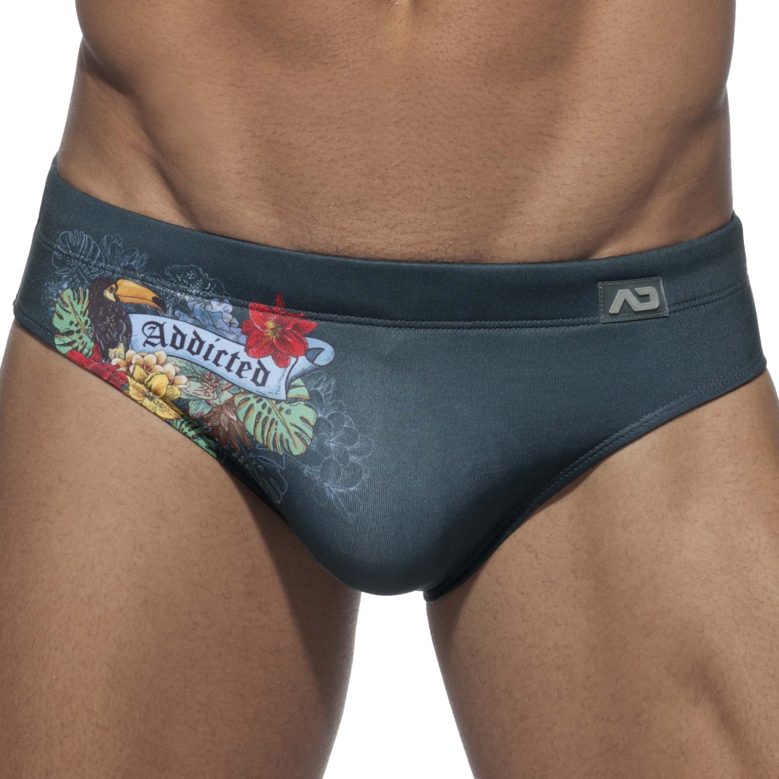 Swim Brief Addicted Parrot ADS198