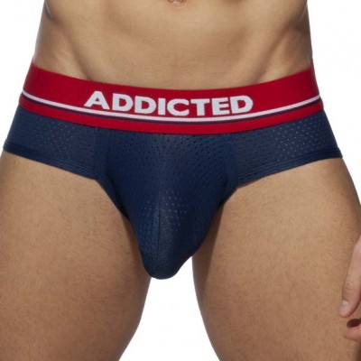 Brief Cockring Addicted Mesh AD922