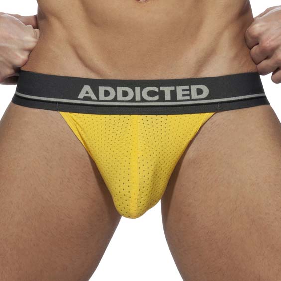 Jock Strap Cockring Addicted Mesh AD924