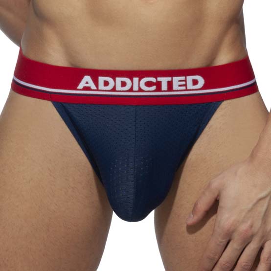 Brief Bikini Cockring Addicted Mesh AD932