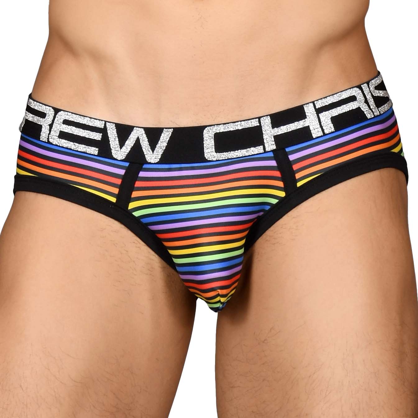 Brief Andrew Christian Disco pride Stripe 91553