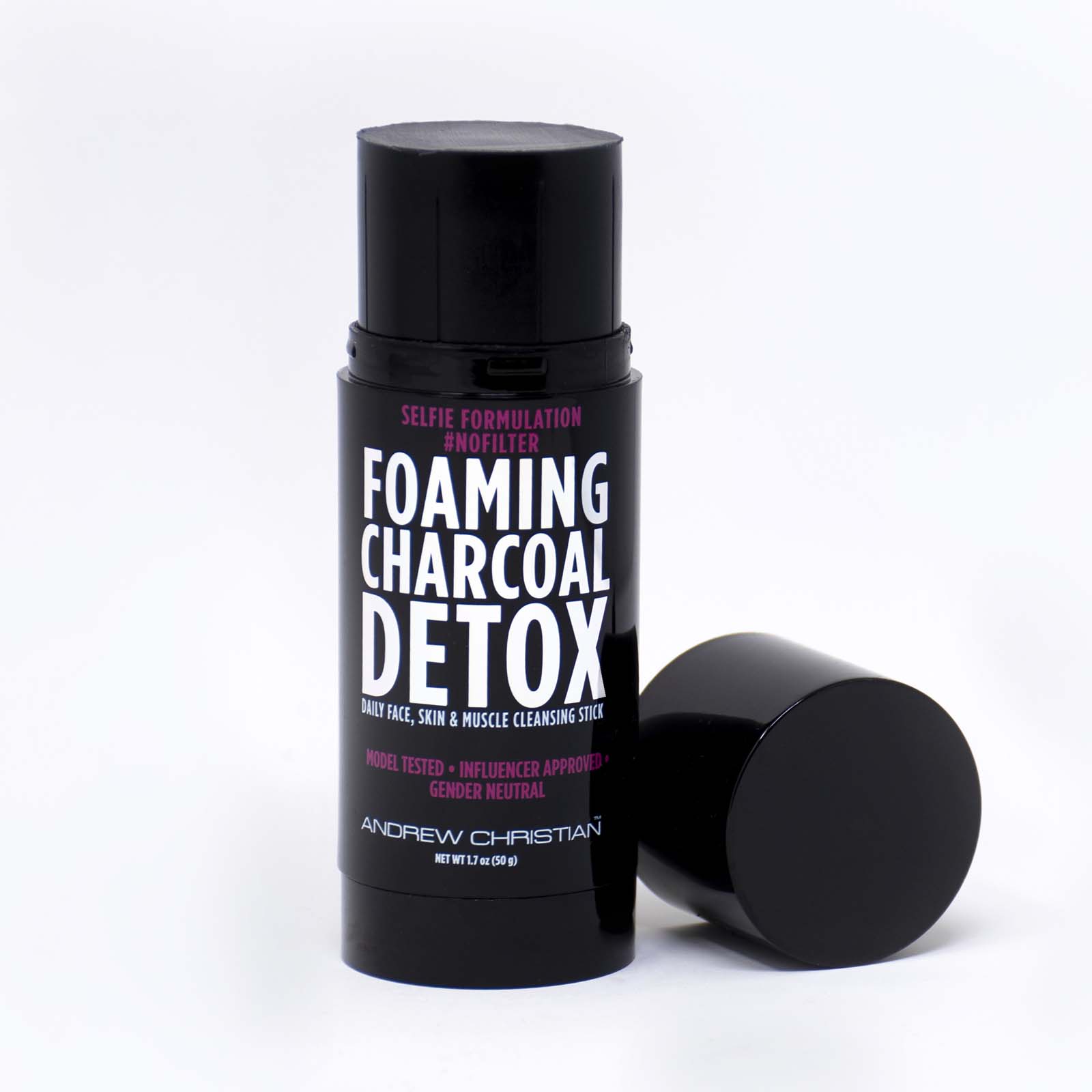 Soin Andrew Christian Foaming Charcoal Detox Cleansing Stick 8451