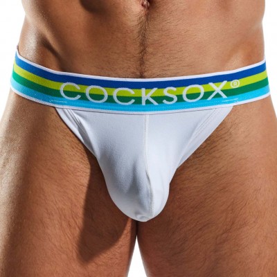 Jock Strap CockSox Polo White CX21N