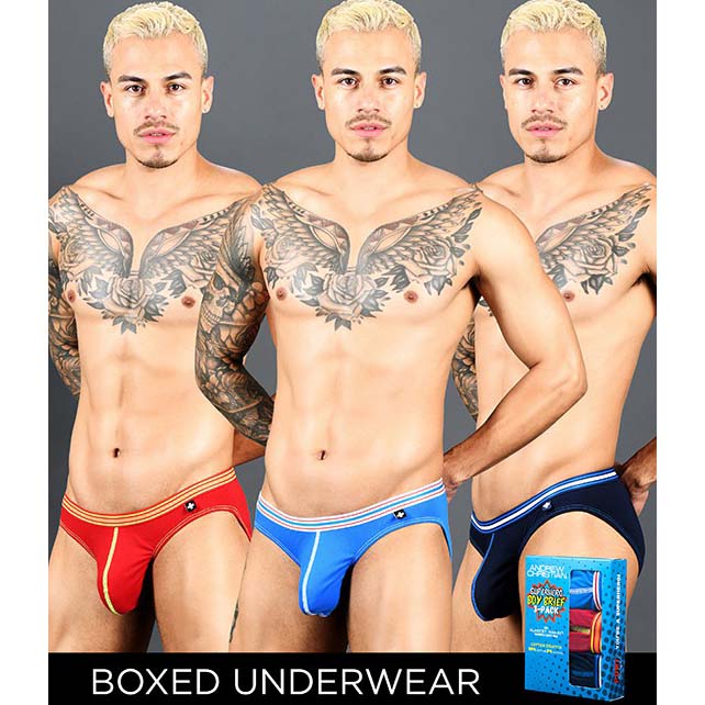 Pack of Brief Andrew Christian Boy Brief Superhero 91576