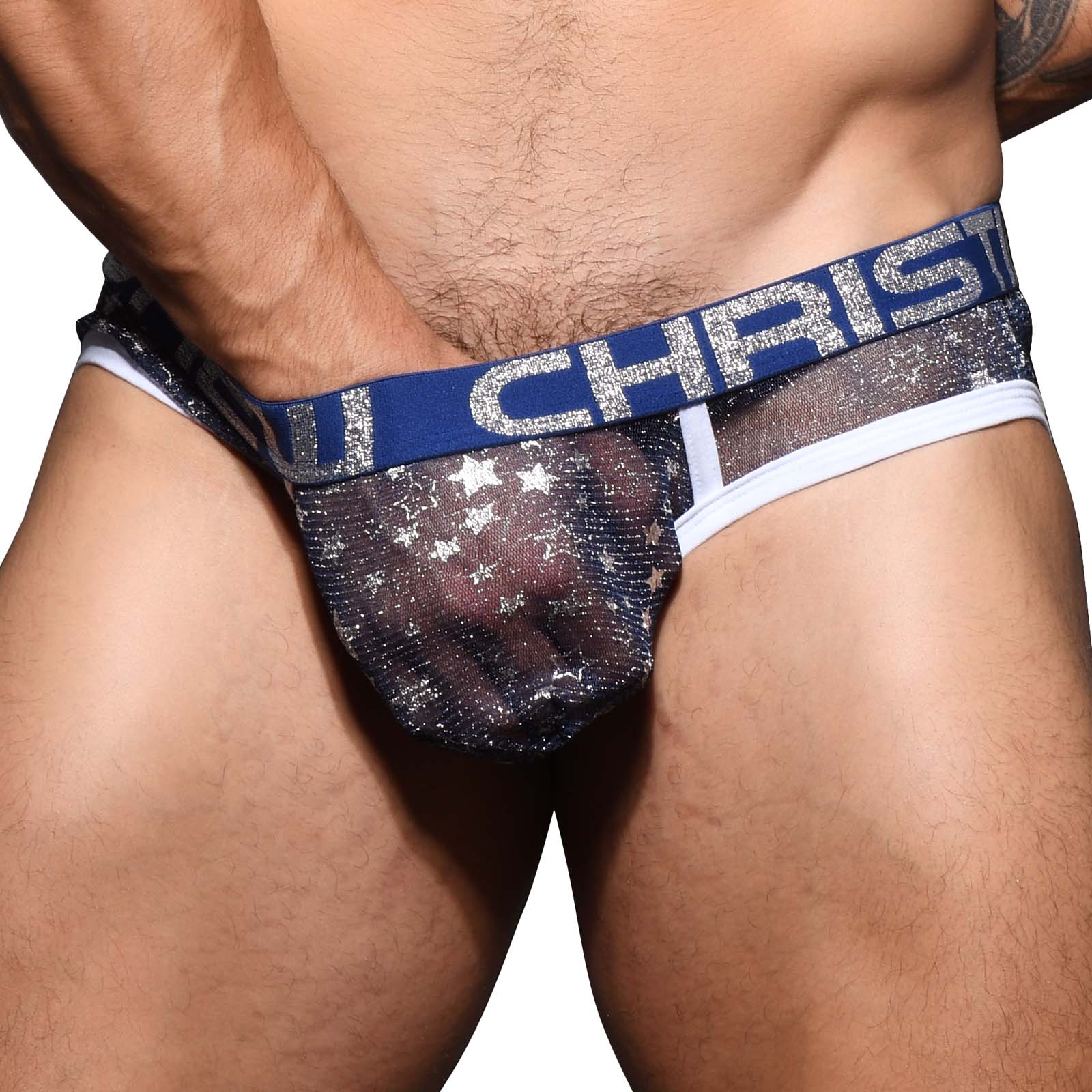Brief Andrew Christian Sheer Star Sparkle 91635