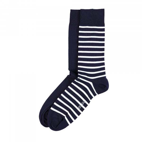 Pack de 2 paires de chaussettes HOM Goelette 401775