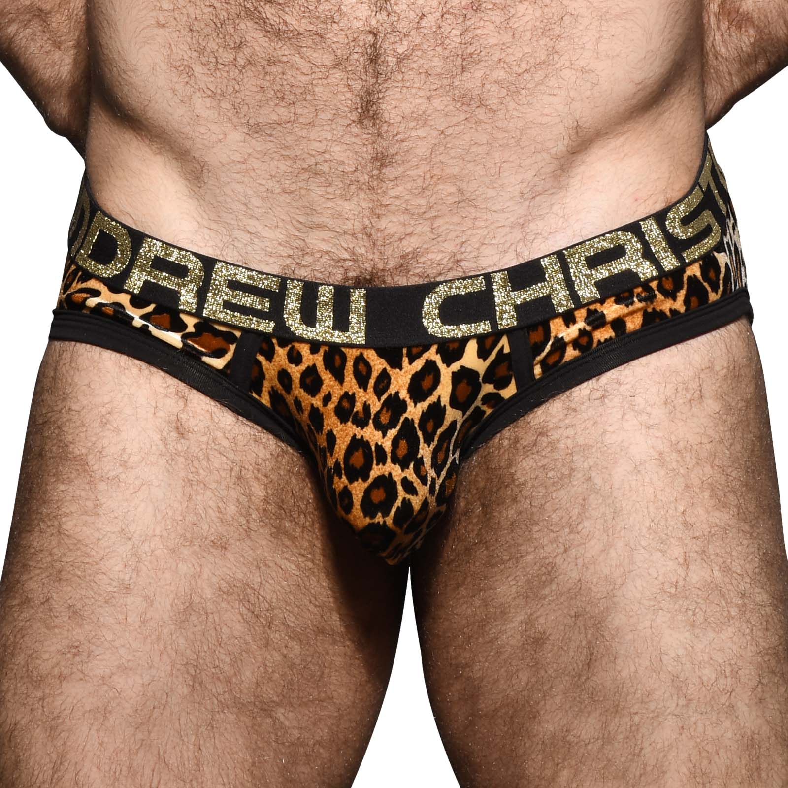 Slip Andrew Christian Plush Leopard Almost Naked 92295