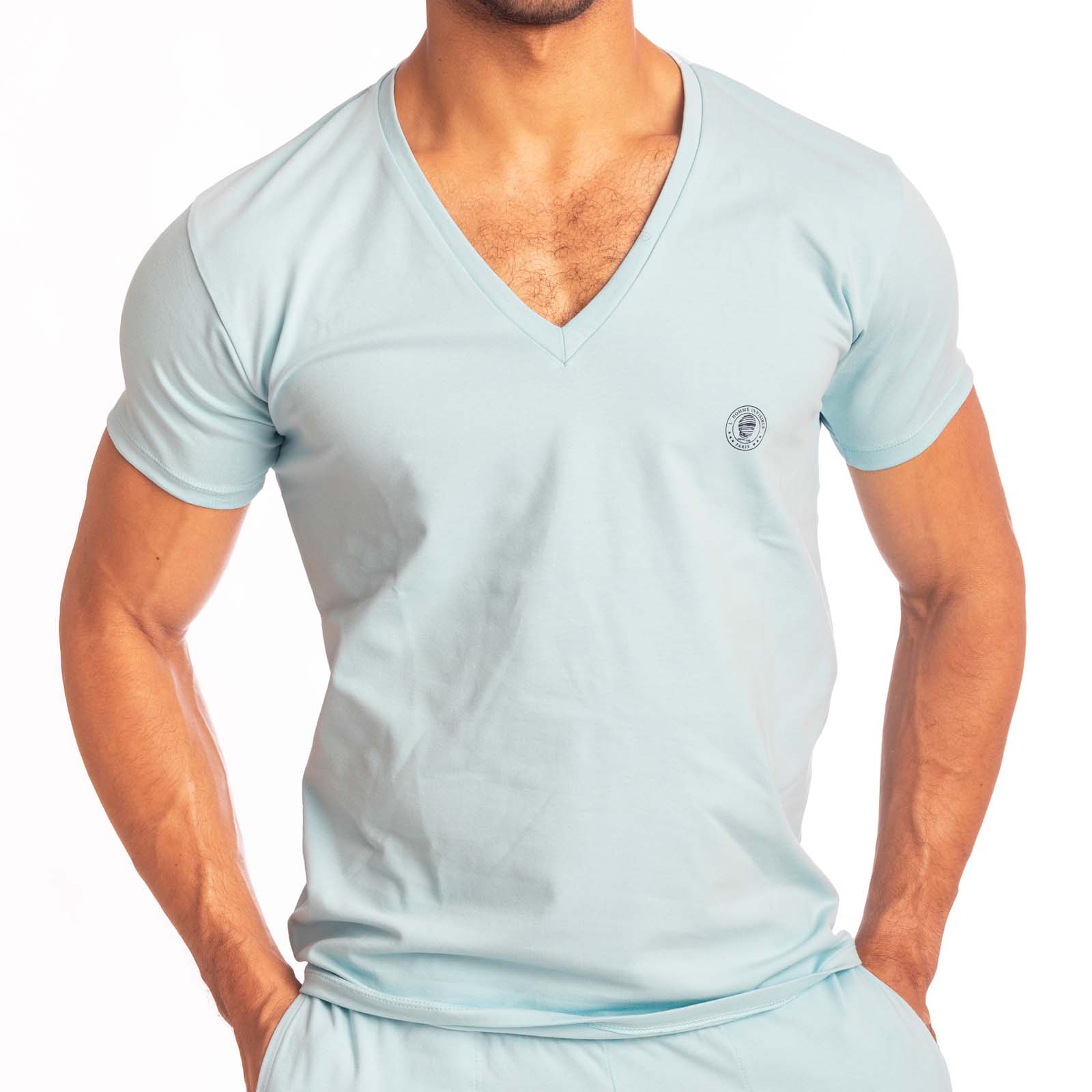T-Shirt L Homme Invisible Hypnos Ice Blue MY61HYP