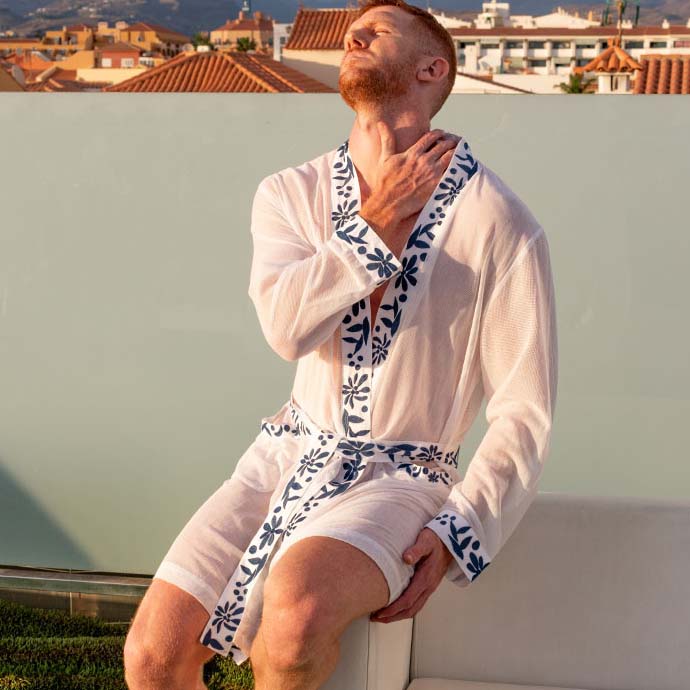 Kimono L Homme Invisible Santorini HW140SAN