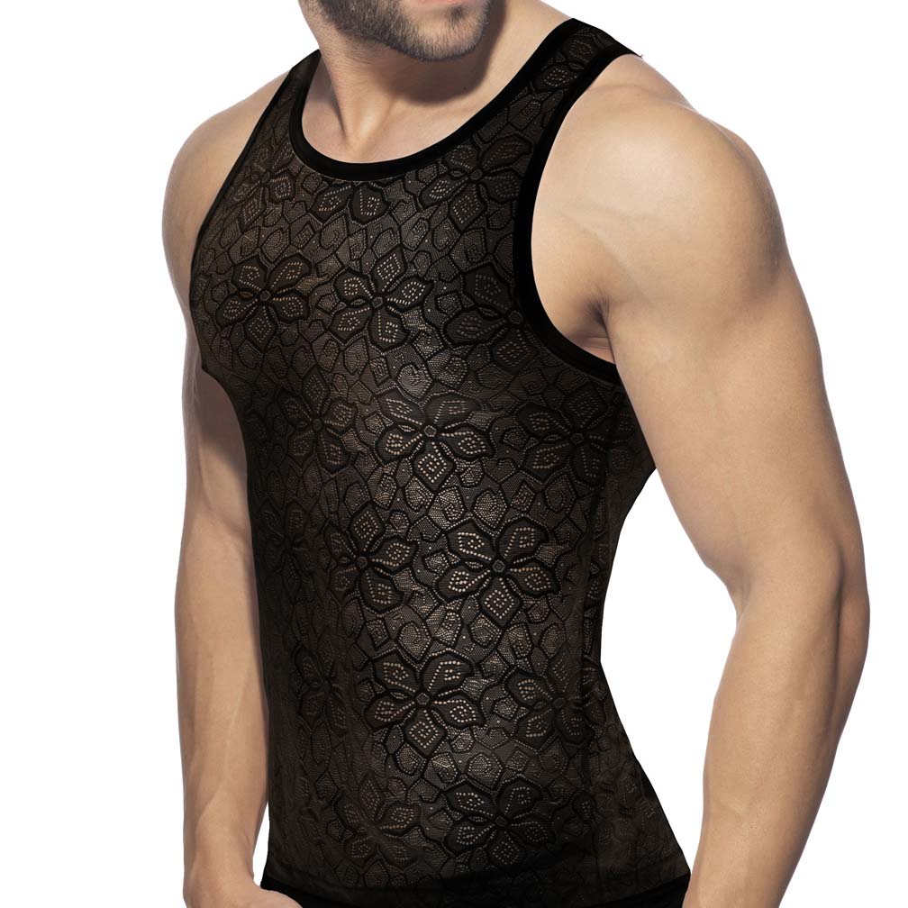 Tank Top Addicted Flowery Lace AD1077