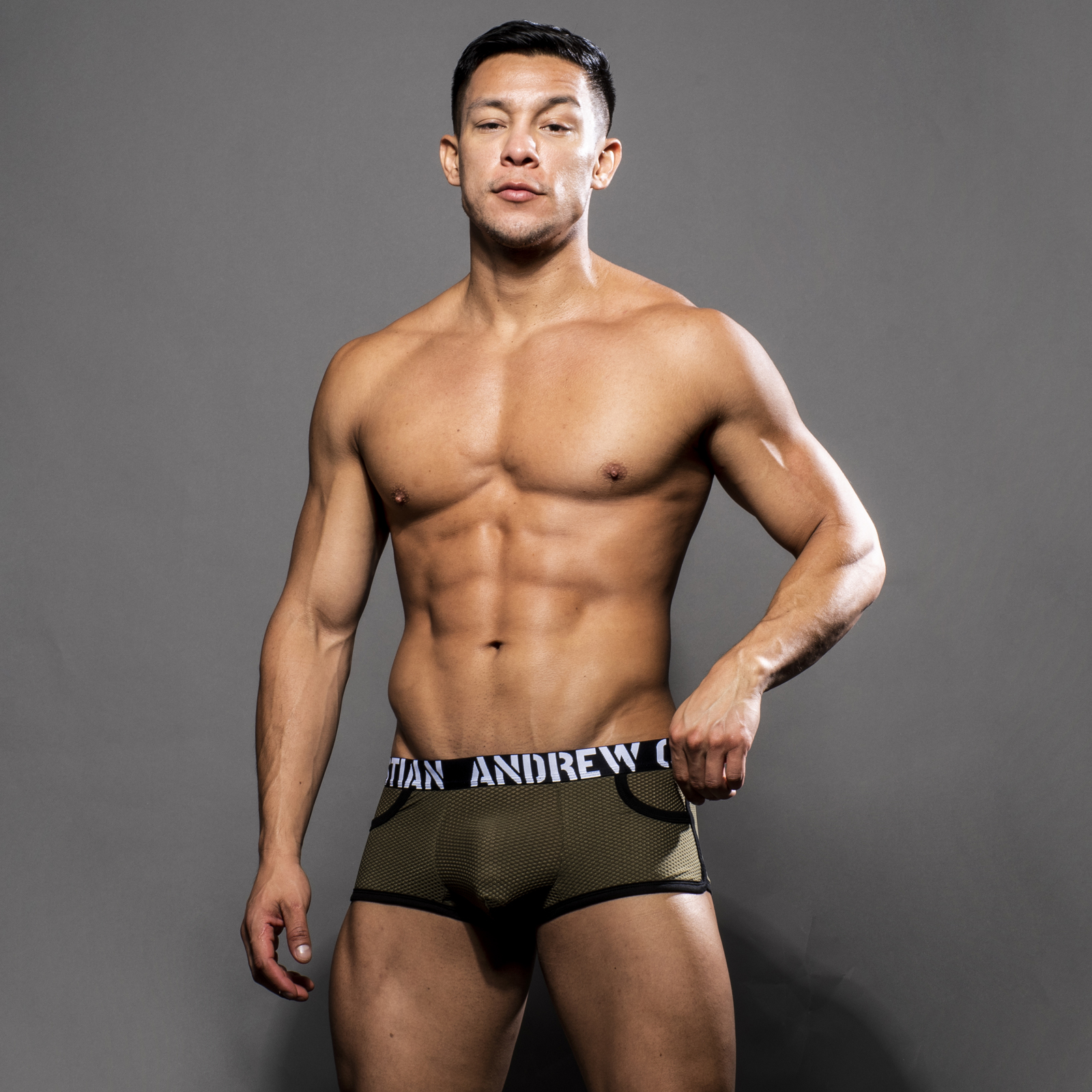 Trunk Andrew Christian Military Mesh 92596