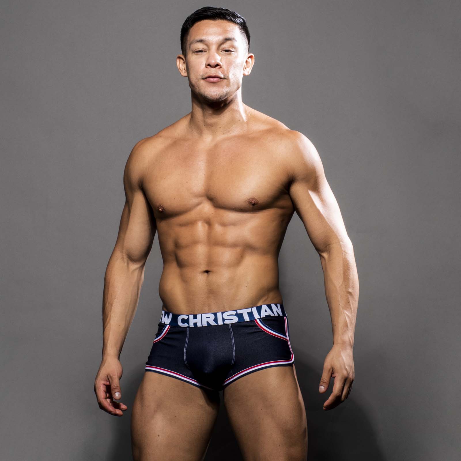 Boxer Andrew Christian Stretch Denim 92582