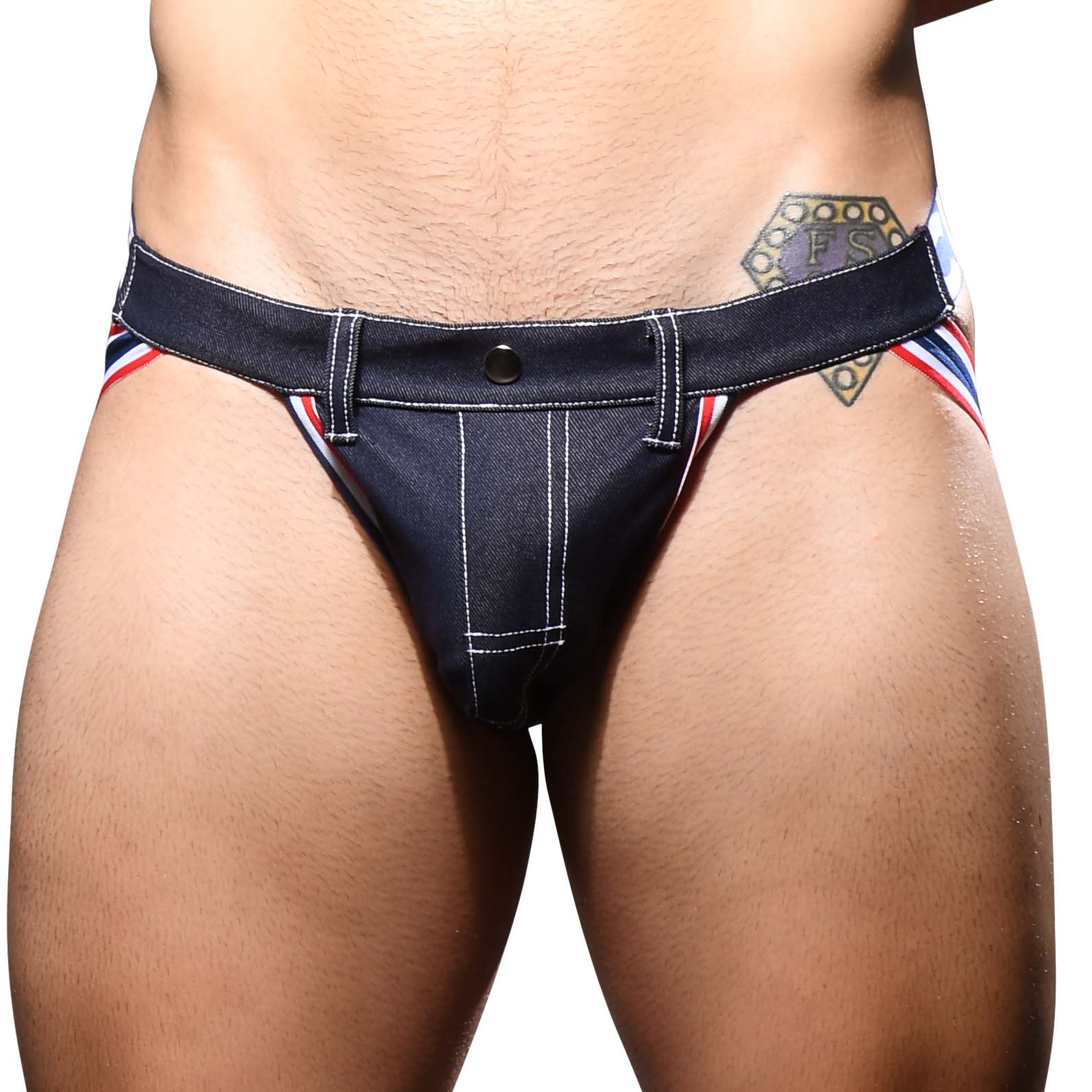 Jock Strap Andrew Christian Stretch Denim 92581