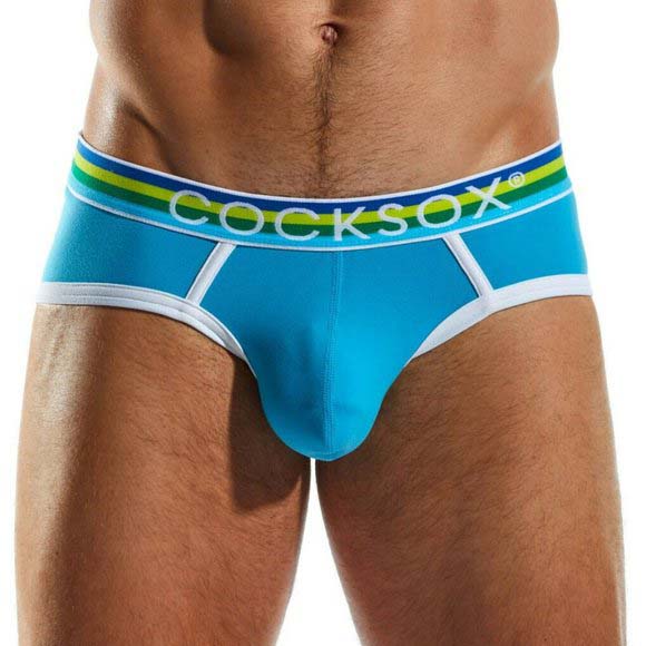 Brief CockSox Baseline Blue CX76N