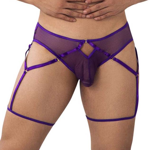 Brief Candyman Mesh Garter 99625