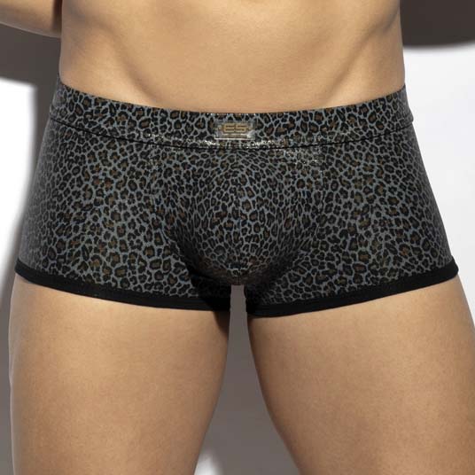 Boxer ES Collection Shiny Leopard Print UN580