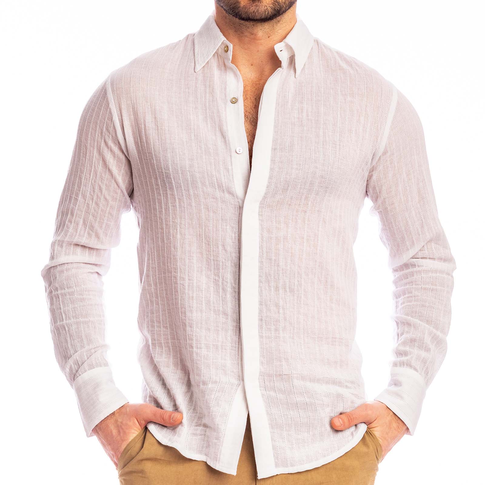 Shirt L Homme Invisible Martinique HW126MAR