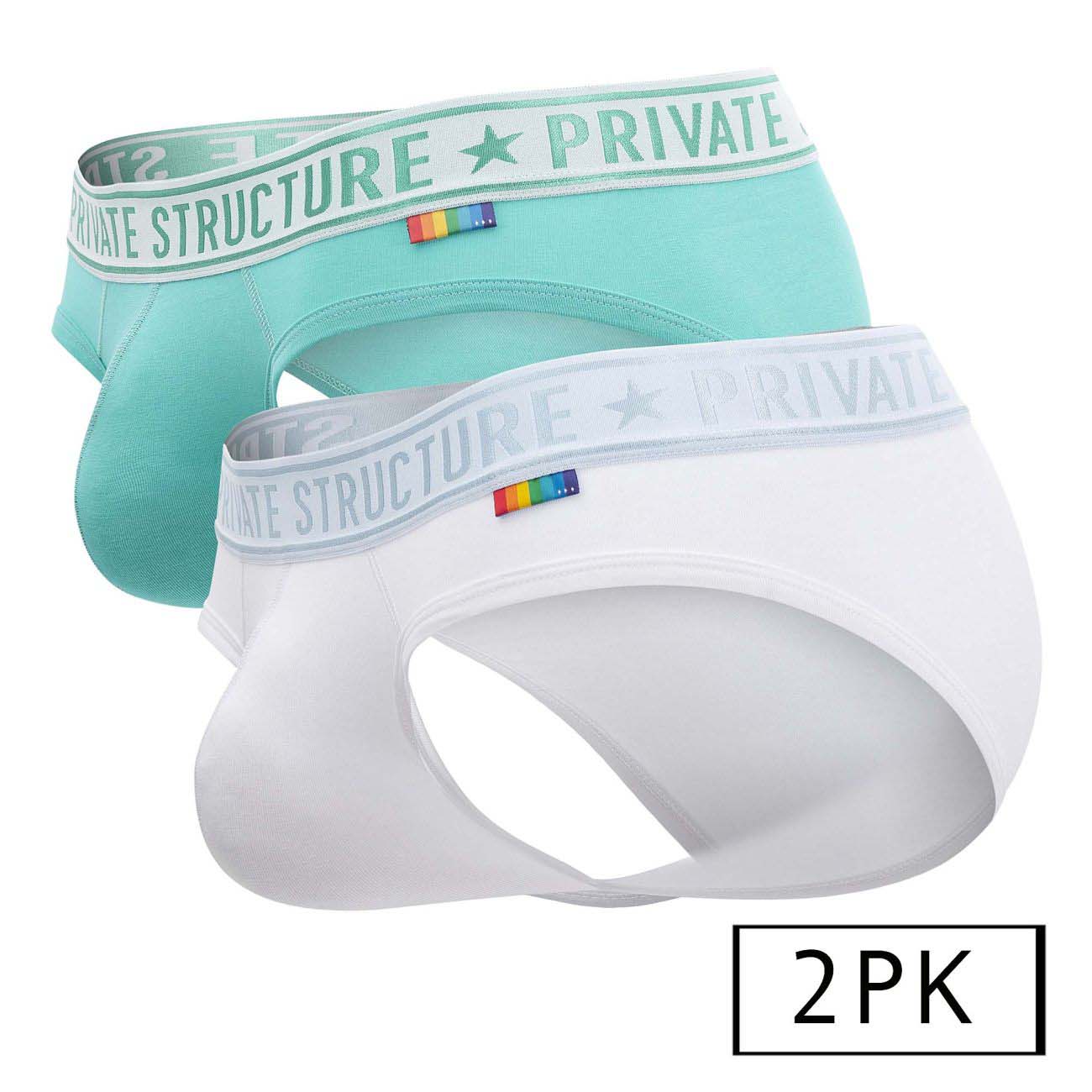 Pack of 2 Brief Private Structure Pride EPUT4385