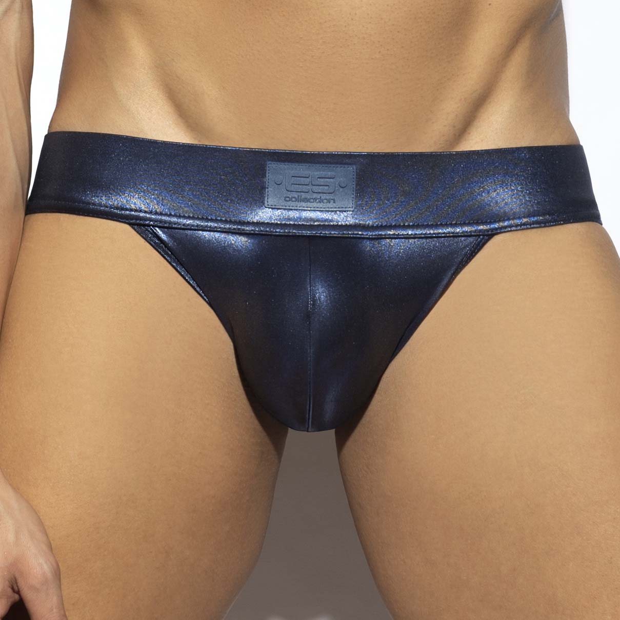 Jock Strap ES Collection Shiny Trendy Push Up UN449