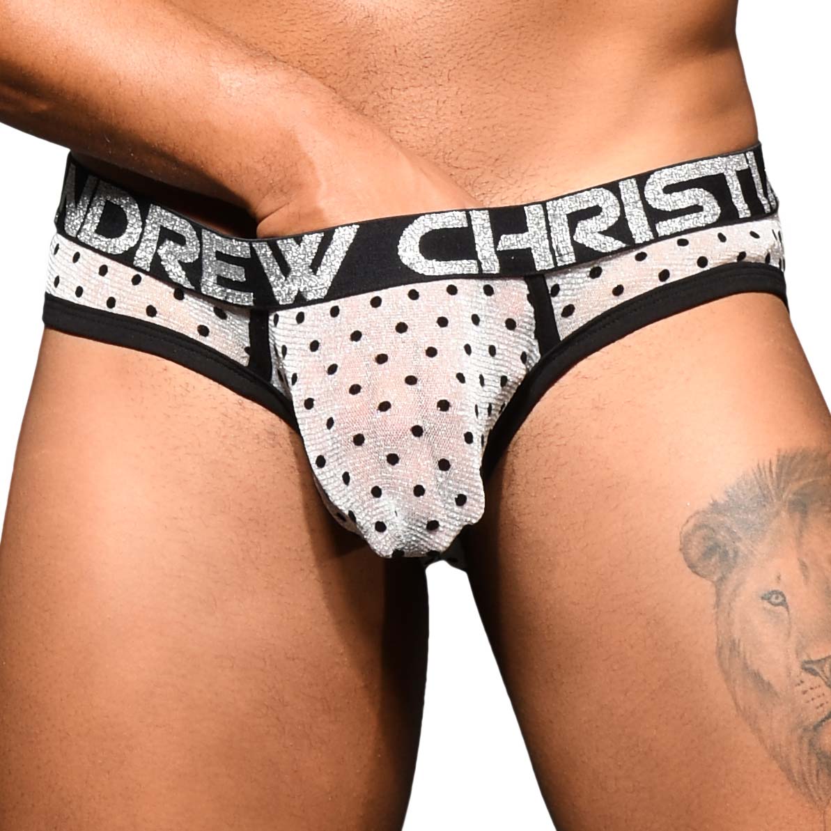 Slip Andrew Christian Sheer Dots 91761