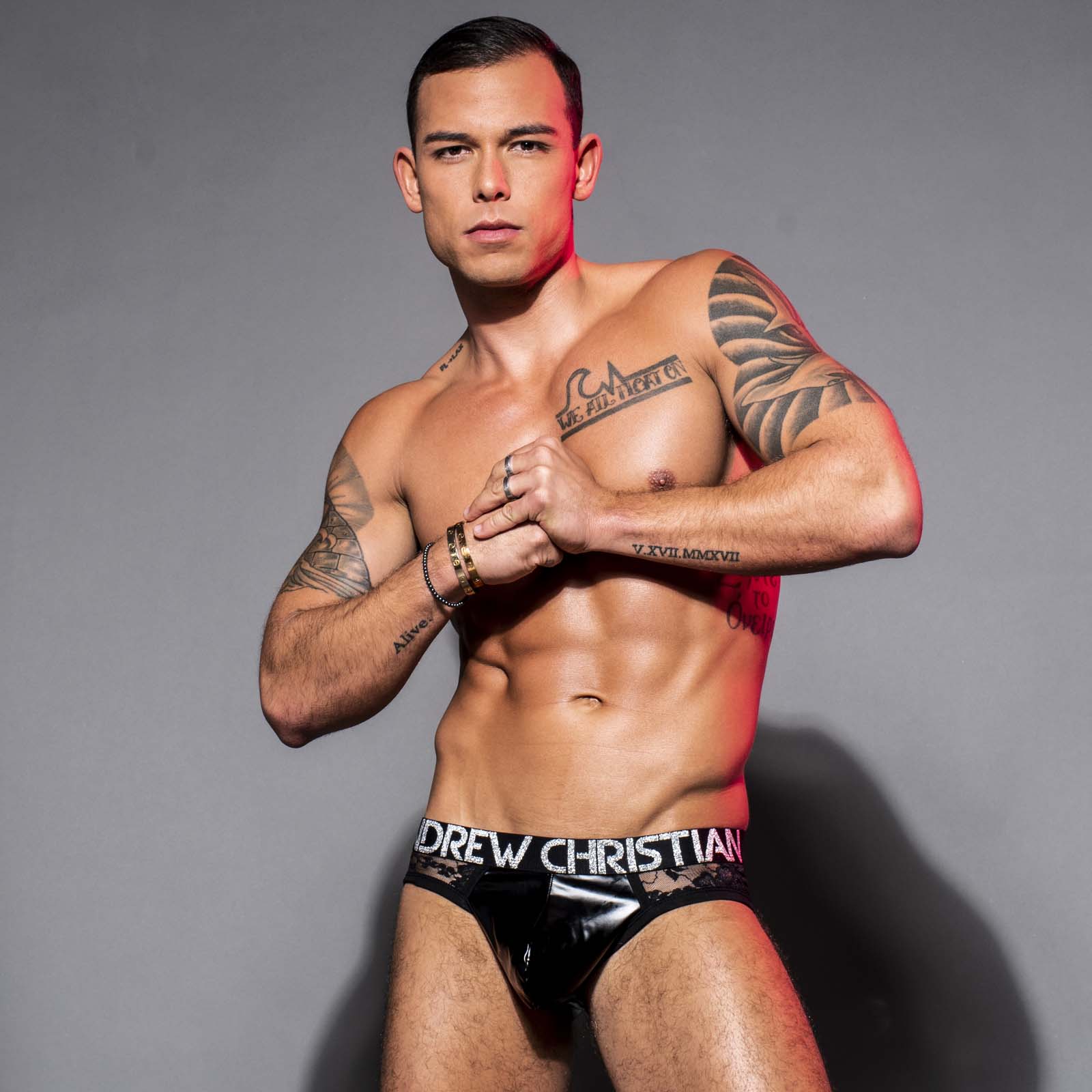 Brief Andrew Christian Naughty Lace Almost Naked 91888