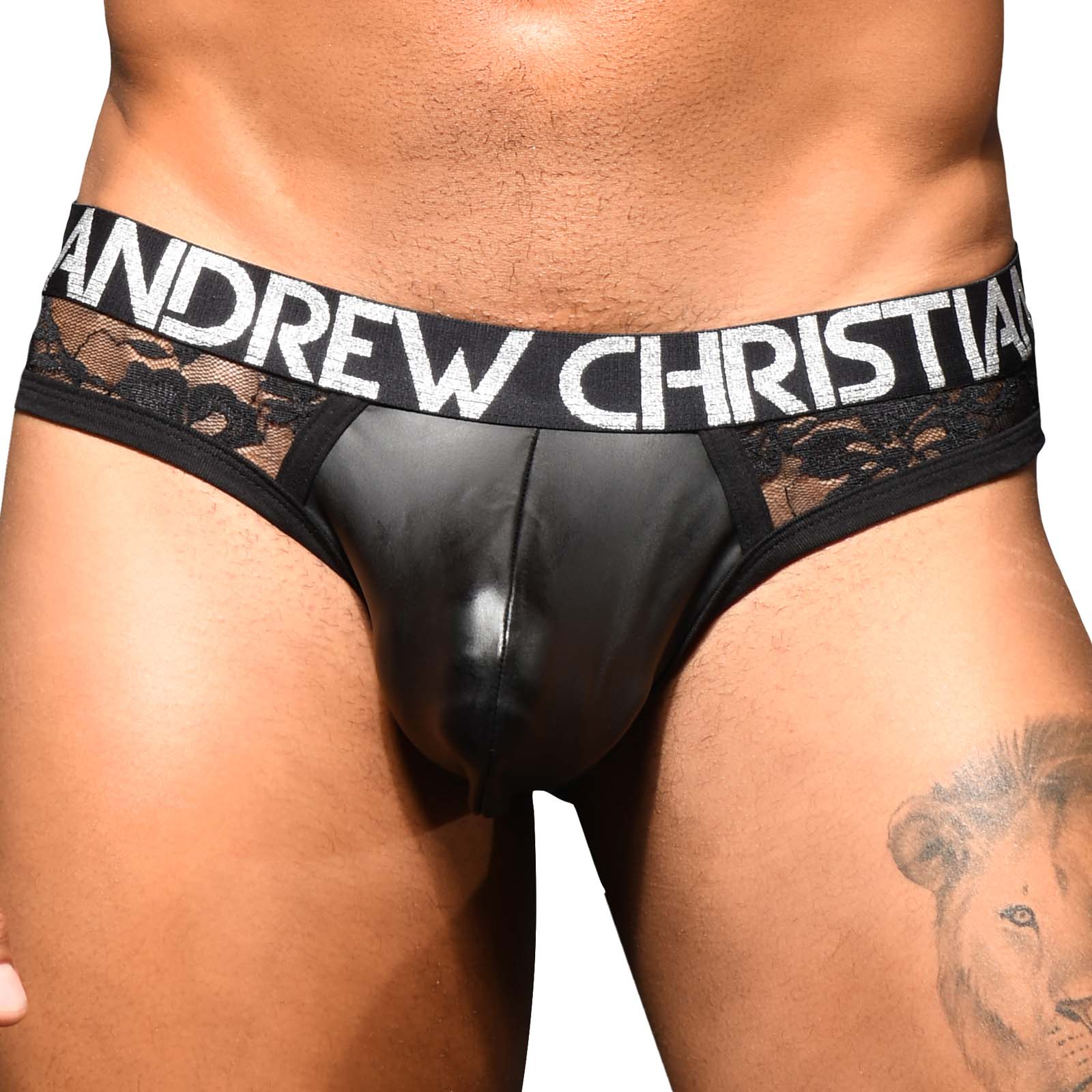 Jock Strap Andrew Christian Naughty Lace Dungeon Almost Naked 91889