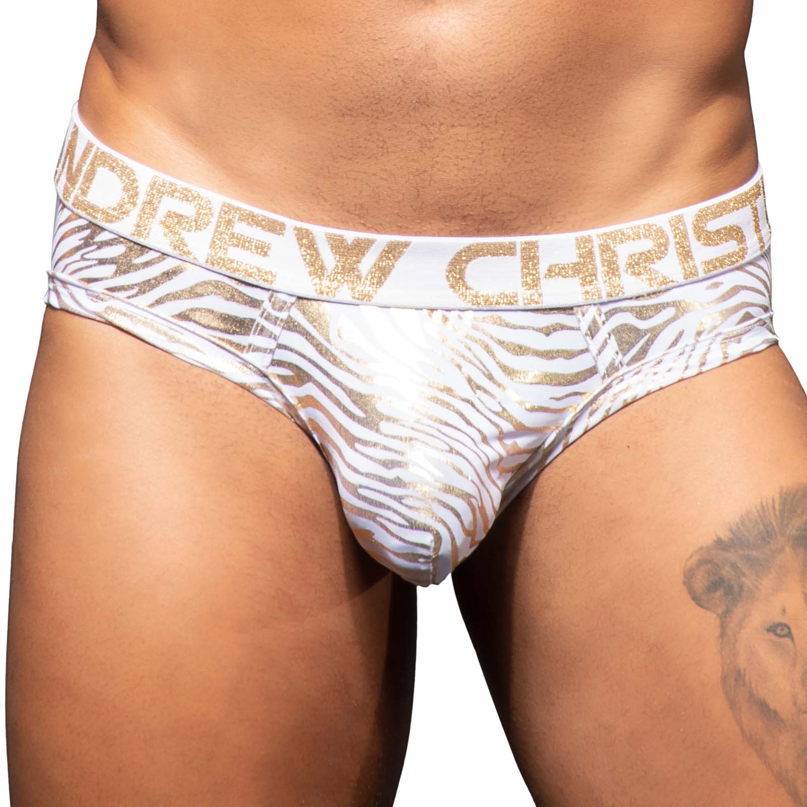 Slip Andrew Christian Golden Tiger Almost Naked 91886