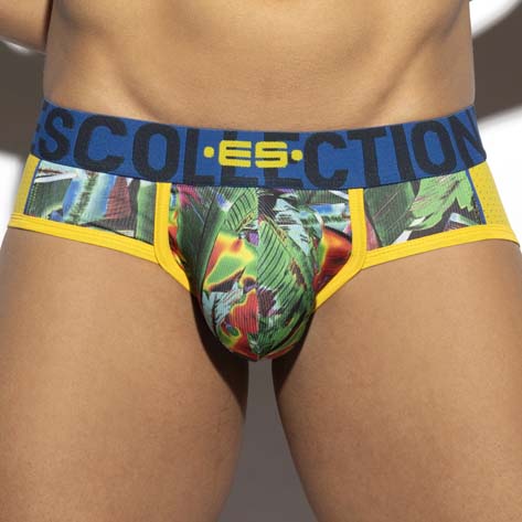 Brief ES Collection Floral Mesh UN417