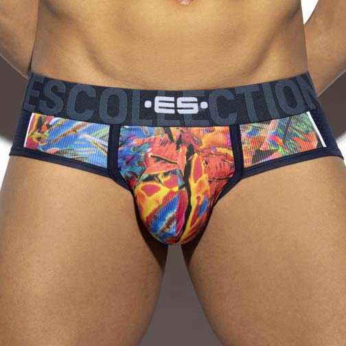 Brief ES Collection Floral Mesh UN417