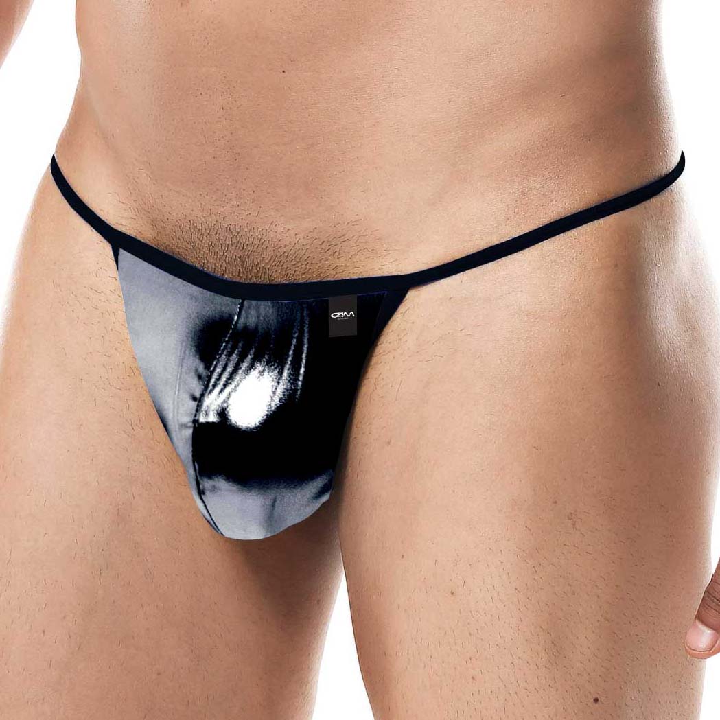 String Cut4Men Black Skai C4M02