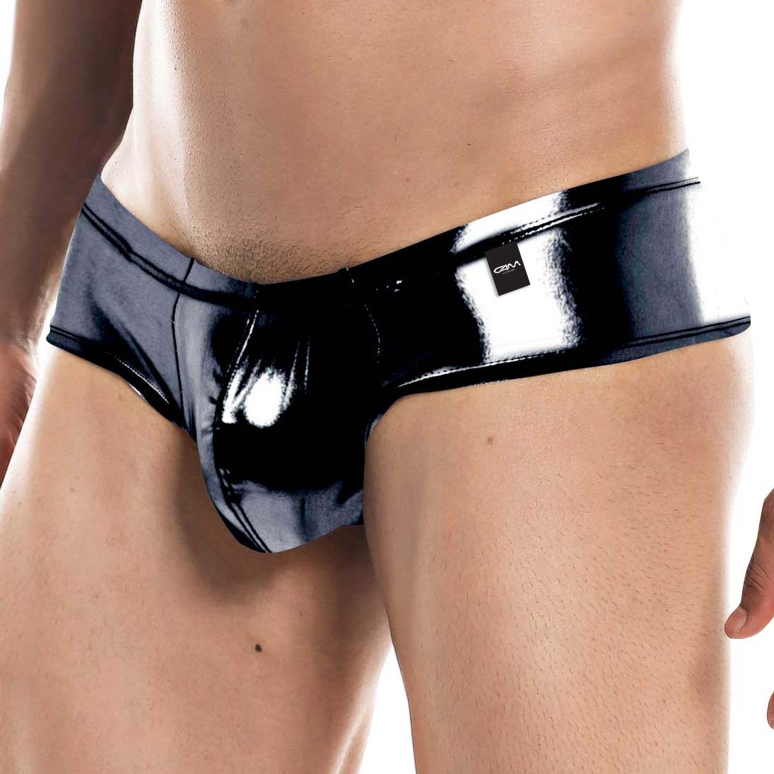 Boxer Cut4Men Black Skai C4M05