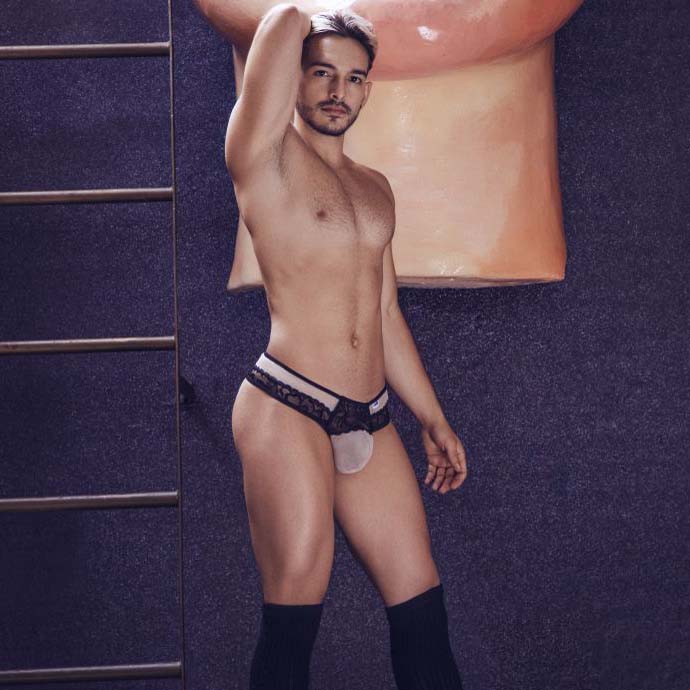 String Candyman Mesh Lace 99516