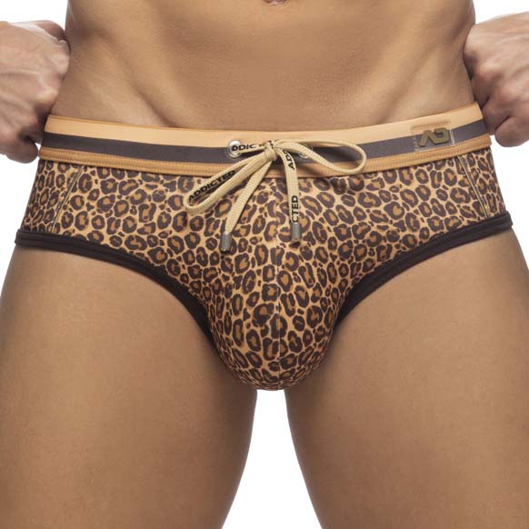 Slip de Bain Addicted Leopard Stripes ADS267